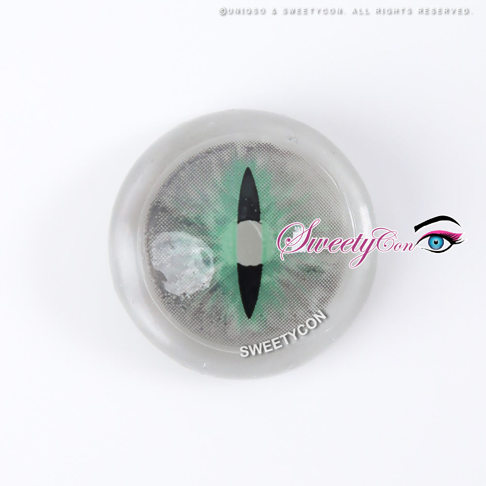 Sweety Crazy Gray Demon Eye / Cat Eye (New) (1 lens/pack)-Crazy Contacts-UNIQSO EU