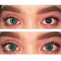 Sweety Crazy Green Blood Eyes (1 lens/pack)-Crazy Contacts-UNIQSO EU