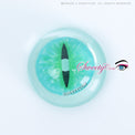Sweety Crazy Green Demon Eye / Cat Eye (New) (1 lens/pack)-Crazy Contacts-UNIQSO EU