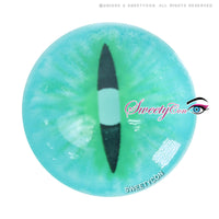 Sweety Crazy Green Demon Eye / Cat Eye (New) (1 lens/pack)-Crazy Contacts-UNIQSO EU