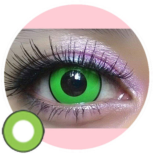 Sweety Crazy Green Zombie / Manson / Frankenstein (1 lens/pack)-Crazy Contacts-UNIQSO EU