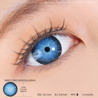 Sweety Crazy Interstellar Blue (1 lens/pack)-Colored Contacts-UNIQSO EU