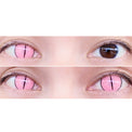 Sweety Crazy Light Pink Demon Eye / Cat Eye (1 lens/pack)-Colored Contacts-UNIQSO EU