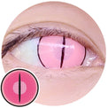 Sweety Crazy Light Pink Demon Eye / Cat Eye (1 lens/pack)-Colored Contacts-UNIQSO EU