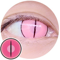 Sweety Crazy Light Pink Demon Eye / Cat Eye (1 lens/pack)-Colored Contacts-UNIQSO EU
