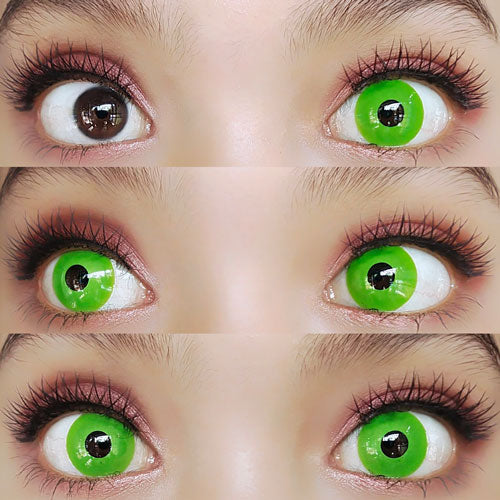 Sweety Crazy Lime Green (1 lens/pack)-Crazy Contacts-UNIQSO EU