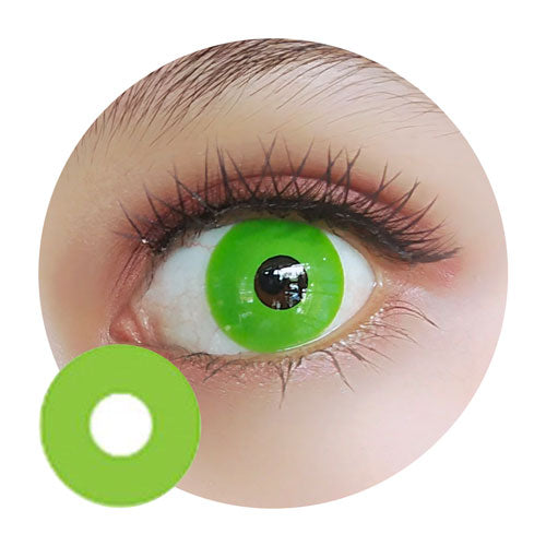 Sweety Crazy Lime Green (1 lens/pack)-Crazy Contacts-UNIQSO EU