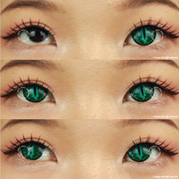Sweety Crazy Lizard Eye Green (1 lens/pack)-Crazy Contacts-UNIQSO EU