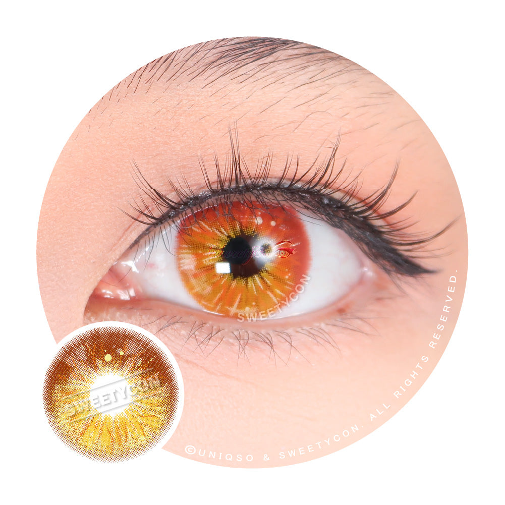 Sweety Crazy Lollipop Brown (1 lens/pack)-Colored Contacts-UNIQSO EU