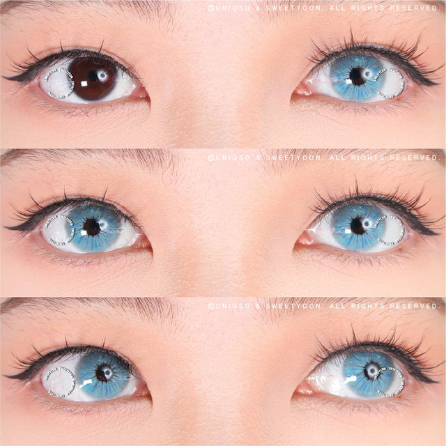 Sweety Crazy Lollipop Gray (1 lens/pack)-Colored Contacts-UNIQSO EU