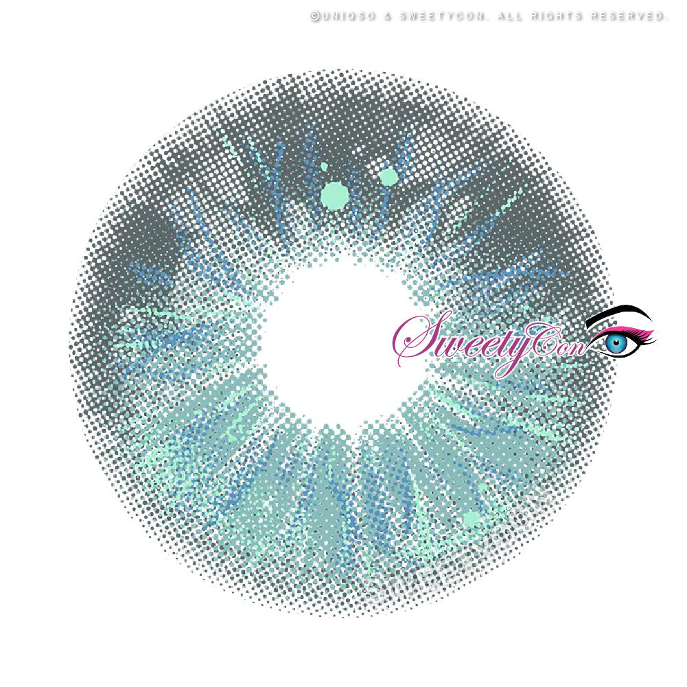 Sweety Crazy Lollipop Gray (1 lens/pack)-Colored Contacts-UNIQSO EU