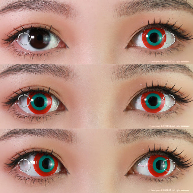 Sweety Crazy Matryoshka Red Doll (1 lens/pack)-Crazy Contacts-UNIQSO EU