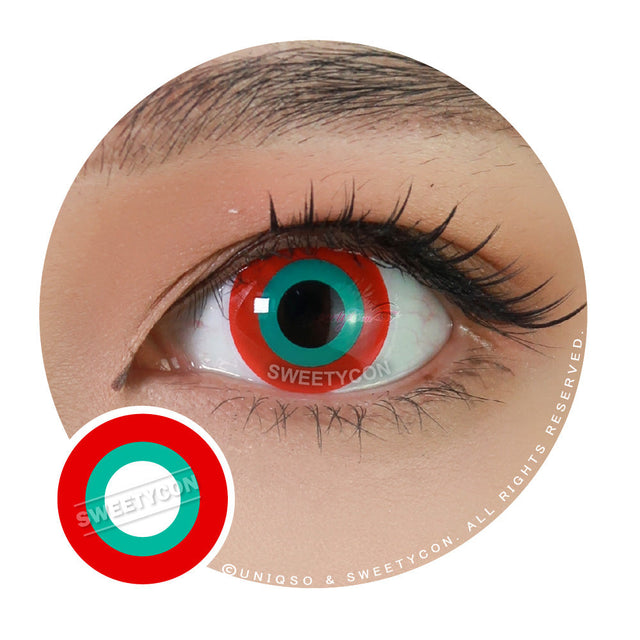 Sweety Crazy Matryoshka Red Doll (1 lens/pack)-Crazy Contacts-UNIQSO EU