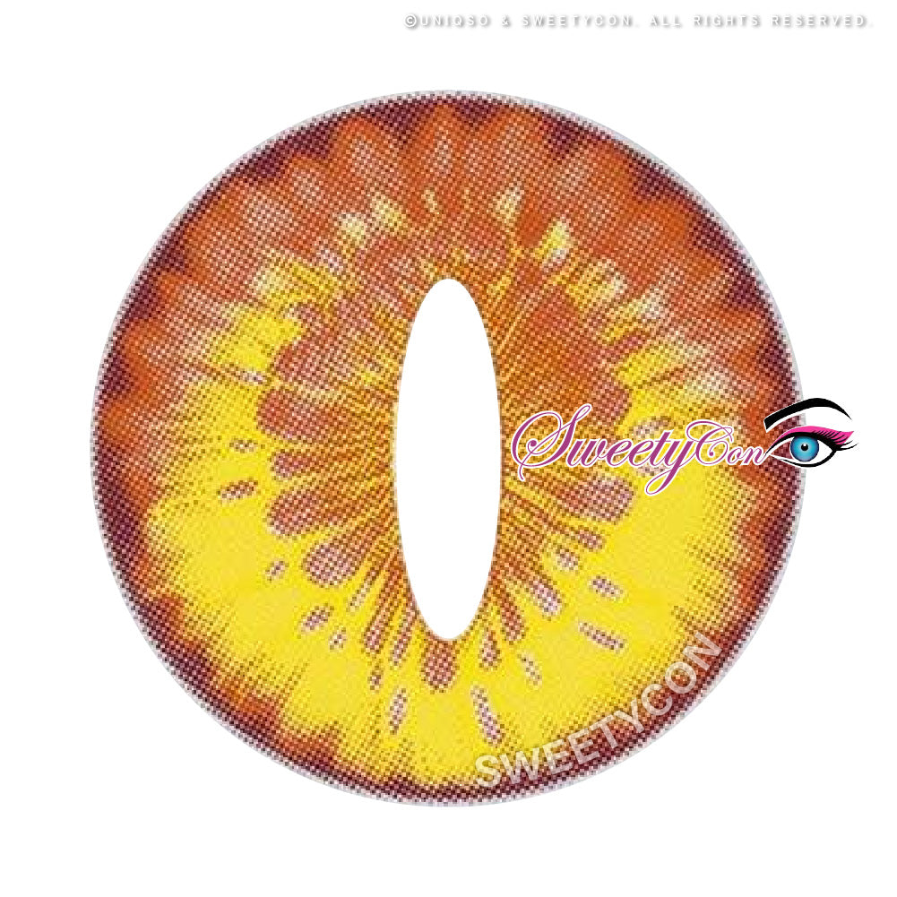 Sweety Crazy Mystery Orb Orange (1 lens/pack)-Crazy Contacts-UNIQSO EU