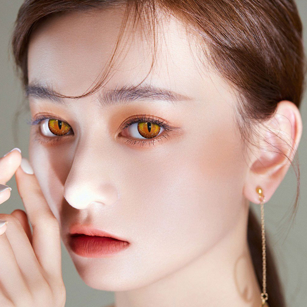 Sweety Crazy Mystery Orb Orange (1 lens/pack)-Crazy Contacts-UNIQSO EU