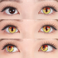 Sweety Crazy Mystery Orb Yellow (1 lens/pack)-Crazy Contacts-UNIQSO EU