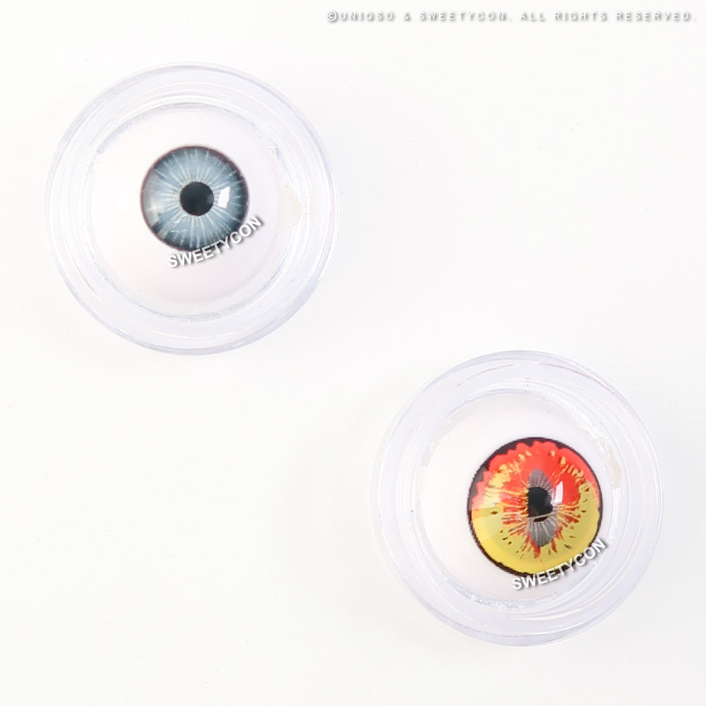 Sweety Crazy Mystery Orb Yellow (1 lens/pack)-Crazy Contacts-UNIQSO EU