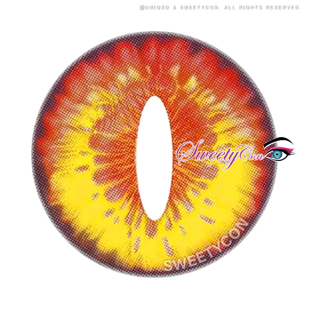 Sweety Crazy Mystery Orb Yellow (1 lens/pack)-Crazy Contacts-UNIQSO EU