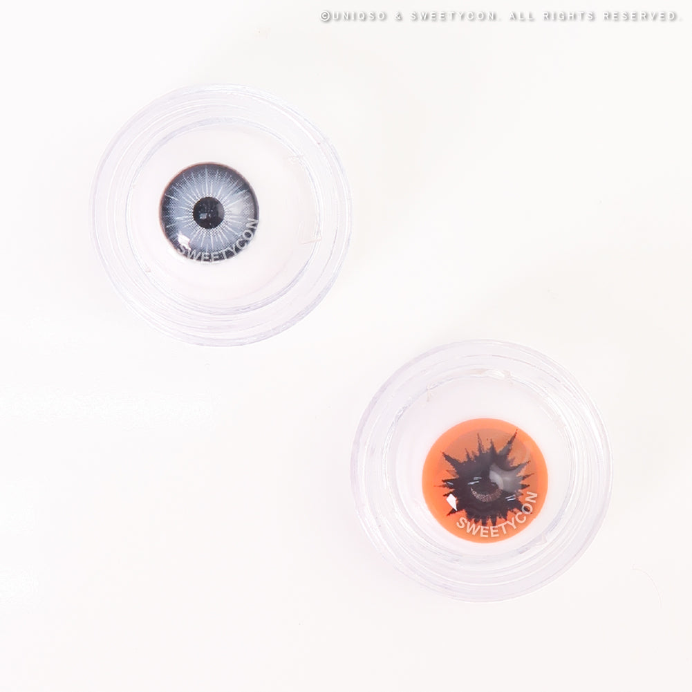 Sweety Crazy Orange Demon (1 lens/pack)-Crazy Contacts-UNIQSO EU
