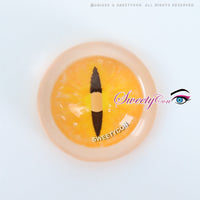 Sweety Crazy Orange Demon Eye / Cat Eye (New) (1 lens/pack)-Crazy Contacts-UNIQSO EU