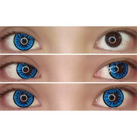 Sweety Crazy Petal Blue (1 lens/pack)-Crazy Contacts-UNIQSO EU