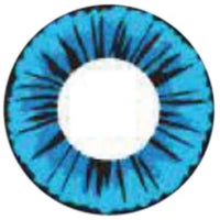 Sweety Crazy Petal Blue (1 lens/pack)-Crazy Contacts-UNIQSO EU