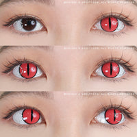 Sweety Crazy Pink Demon Eye / Cat Eye (1 lens/pack)-Crazy Contacts-UNIQSO EU