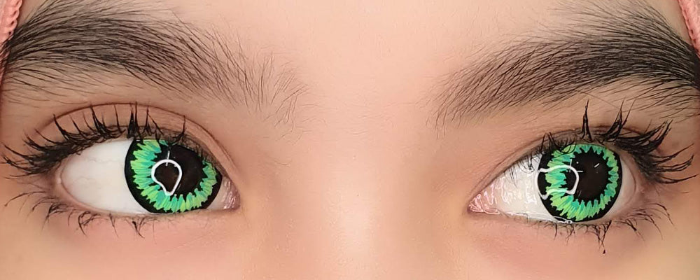 Sweety Crazy Pop Green (1 lens/pack)-Crazy Contacts-UNIQSO EU