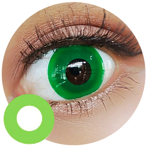 Sweety Crazy Pure Dark Green (1 lens/pack)-Crazy Contacts-UNIQSO EU
