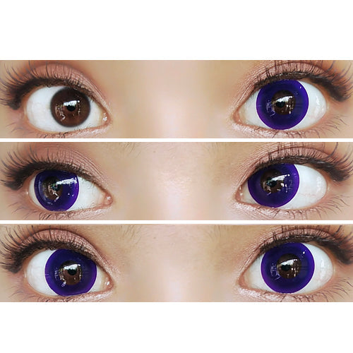 Sweety Crazy Pure Dark Violet (1 lens/pack)-Crazy Contacts-UNIQSO EU