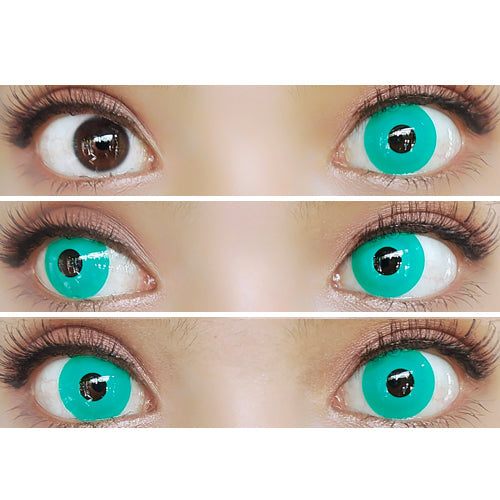 Sweety Crazy Pure Green (1 lens/pack)-Crazy Contacts-UNIQSO EU