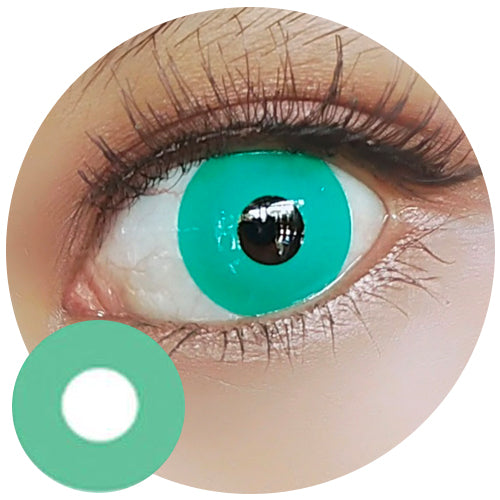 Sweety Crazy Pure Green (1 lens/pack)-Crazy Contacts-UNIQSO EU