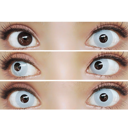 Sweety Crazy Pure Grey (1 lens/pack)-Crazy Contacts-UNIQSO EU