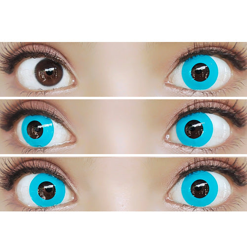 Sweety Crazy Pure Teal Blue (1 lens/pack)-Crazy Contacts-UNIQSO EU