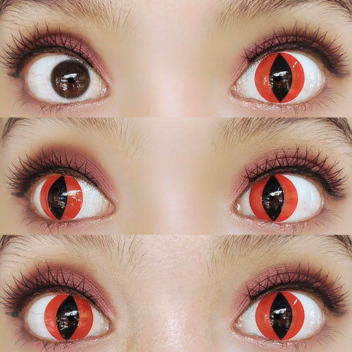 Sweety Crazy Red Cat (1 lens/pack)-Crazy Contacts-UNIQSO EU