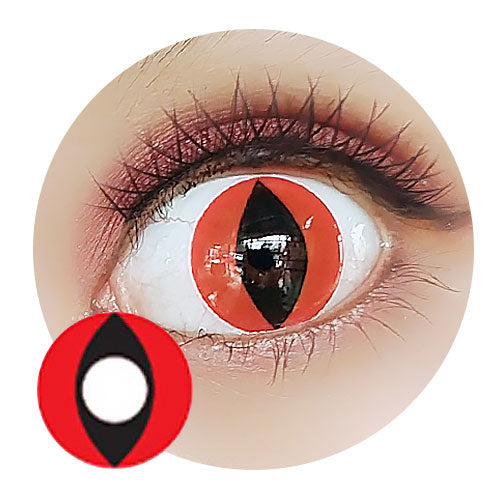 Sweety Crazy Red Cat (1 lens/pack)-Crazy Contacts-UNIQSO EU