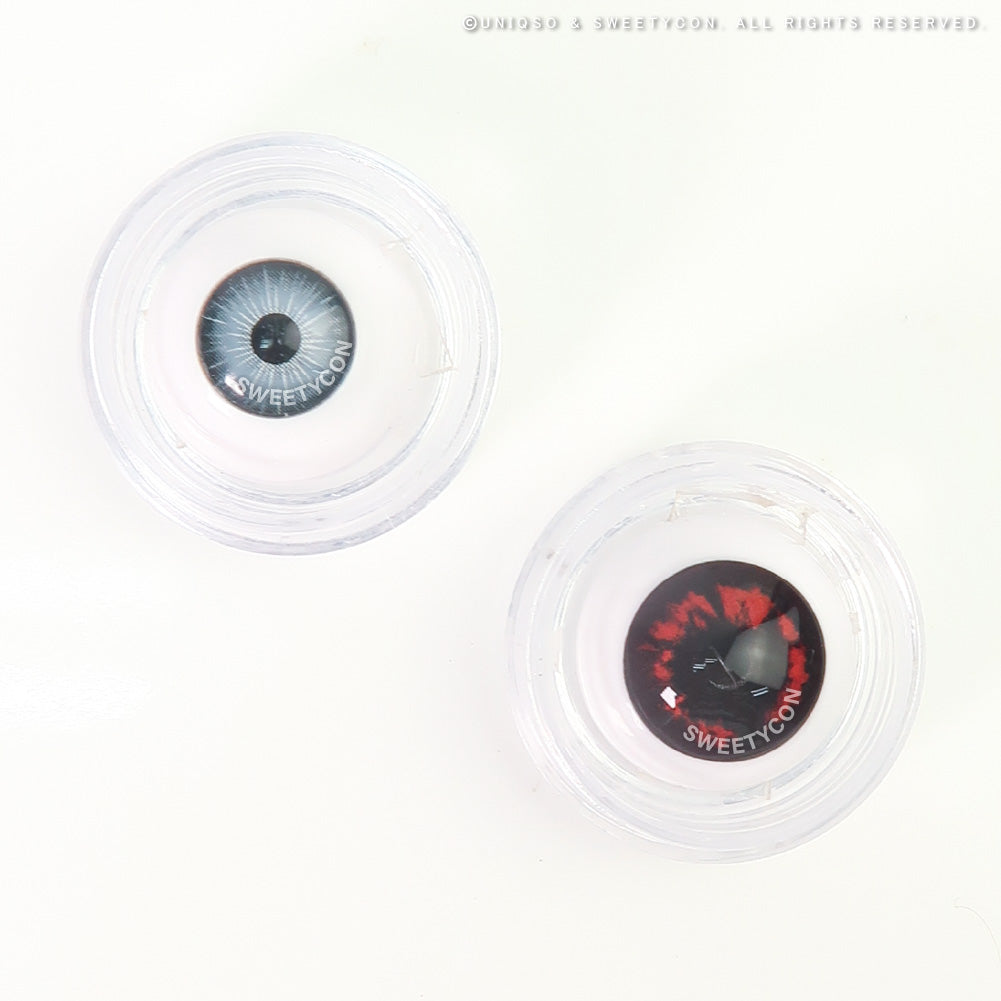 Sweety Crazy Red Demon (1 lens/pack)-Crazy Contacts-UNIQSO EU
