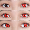 Sweety Crazy Red Demon Eye / Cat Eye (1 lens/pack)-Crazy Contacts-UNIQSO EU