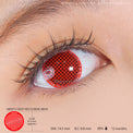 Sweety Crazy Red Screen/ Mesh II (1 lens/pack)-Crazy Contacts-UNIQSO EU