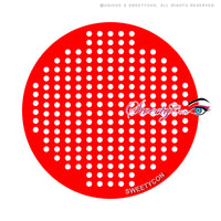 Sweety Crazy Red Screen/ Mesh II (1 lens/pack)-Crazy Contacts-UNIQSO EU