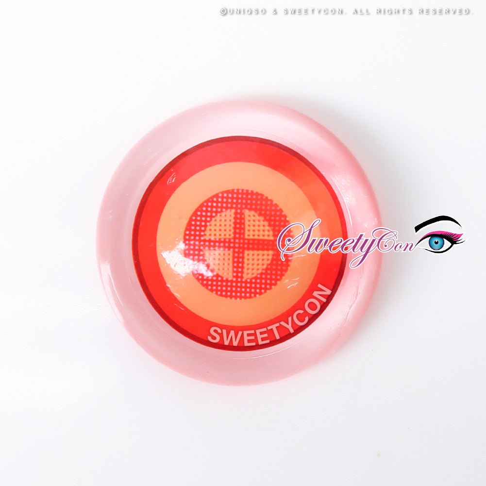 Sweety Crazy Red Target (1 lens/pack)-Crazy Contacts-UNIQSO EU