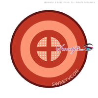 Sweety Crazy Red Target (1 lens/pack)-Crazy Contacts-UNIQSO EU