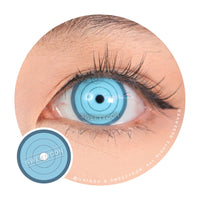 Sweety Crazy Rings Blue (1 lens/pack)-Crazy Contacts-UNIQSO