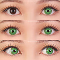Sweety Crazy Scarlet Witch Green (1 lens/pack)-Crazy Contacts-UNIQSO EU