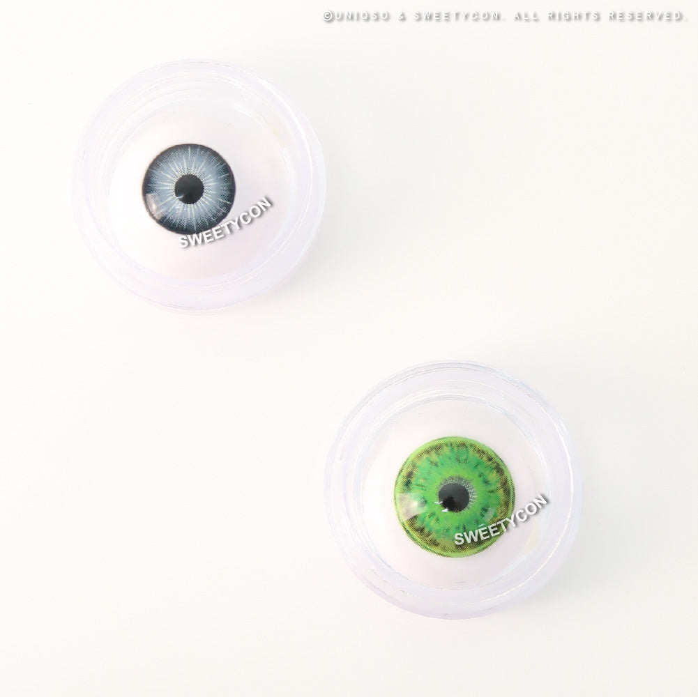 Sweety Crazy Scarlet Witch Green (1 lens/pack)-Crazy Contacts-UNIQSO EU
