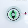 Sweety Crazy Sexy Cat Eye Green (1 lens/pack)-Crazy Contacts-UNIQSO EU