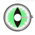 Sweety Crazy Sexy Cat Eye Green (1 lens/pack)-Crazy Contacts-UNIQSO EU