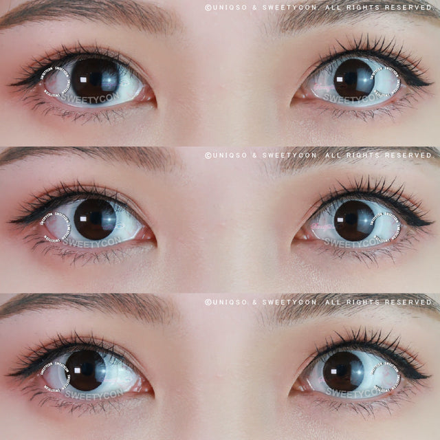 Sweety Crazy Small lris (Sanpaku) (1 lens/pack)-Crazy Contacts-UNIQSO EU