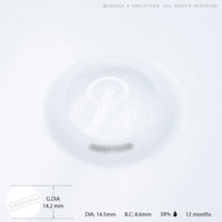 Sweety Crazy Small lris (Sanpaku) (1 lens/pack)-Crazy Contacts-UNIQSO EU
