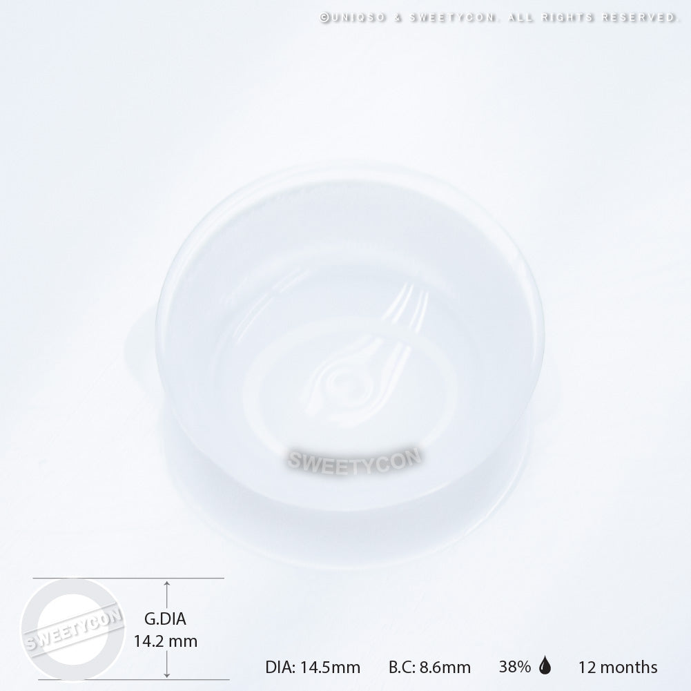 Sweety Crazy Small lris (Sanpaku) (1 lens/pack)-Crazy Contacts-UNIQSO EU